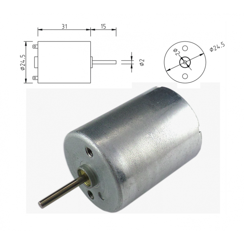 Copy Of RS-385 12VDC High Speed DC Motor