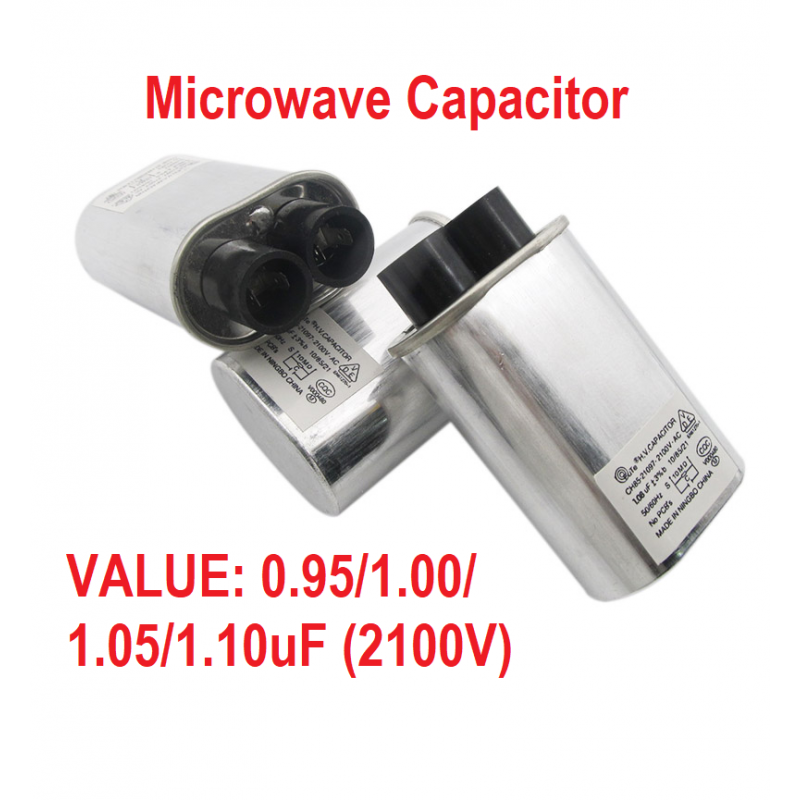 MIcrowave Oven High Voltage Capacitor 0.95/1.00/1.05/1.10uF 2100V