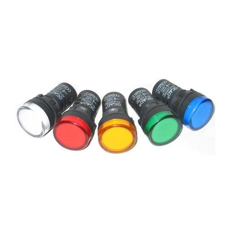 22mm 220VAC LED Indicator Lamp