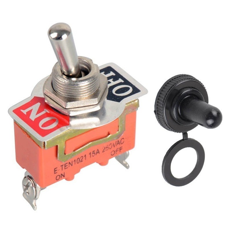 SPST 15A 250V ON/OFF Toggle Switch