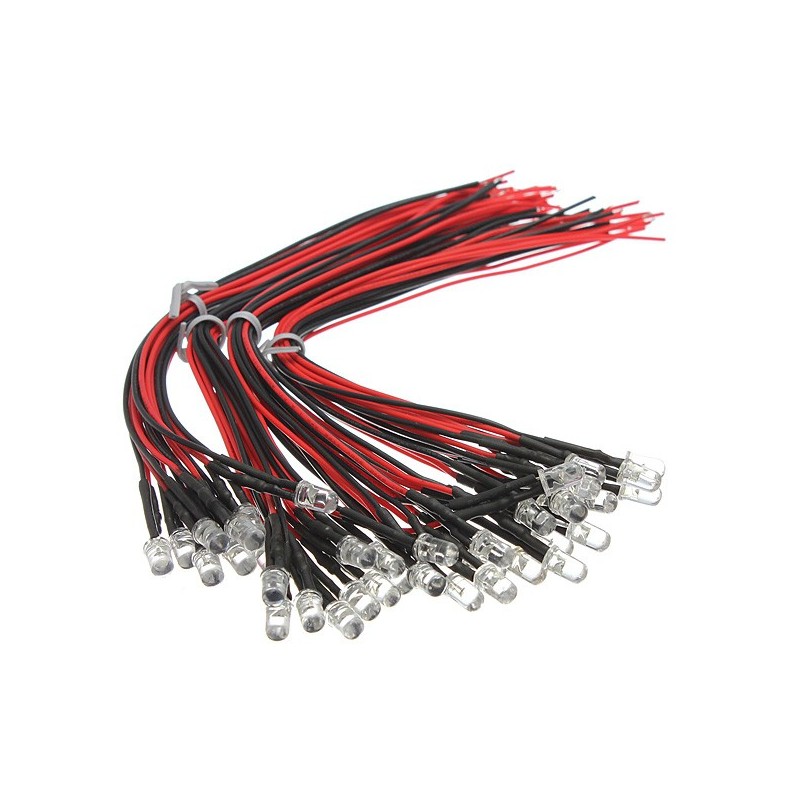 Blue / 3mm LED (Flashing / Blinking)