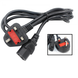 Power Cord Cable 3 pin with...