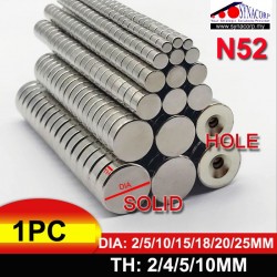 N52 Round / Solid NdFeB...