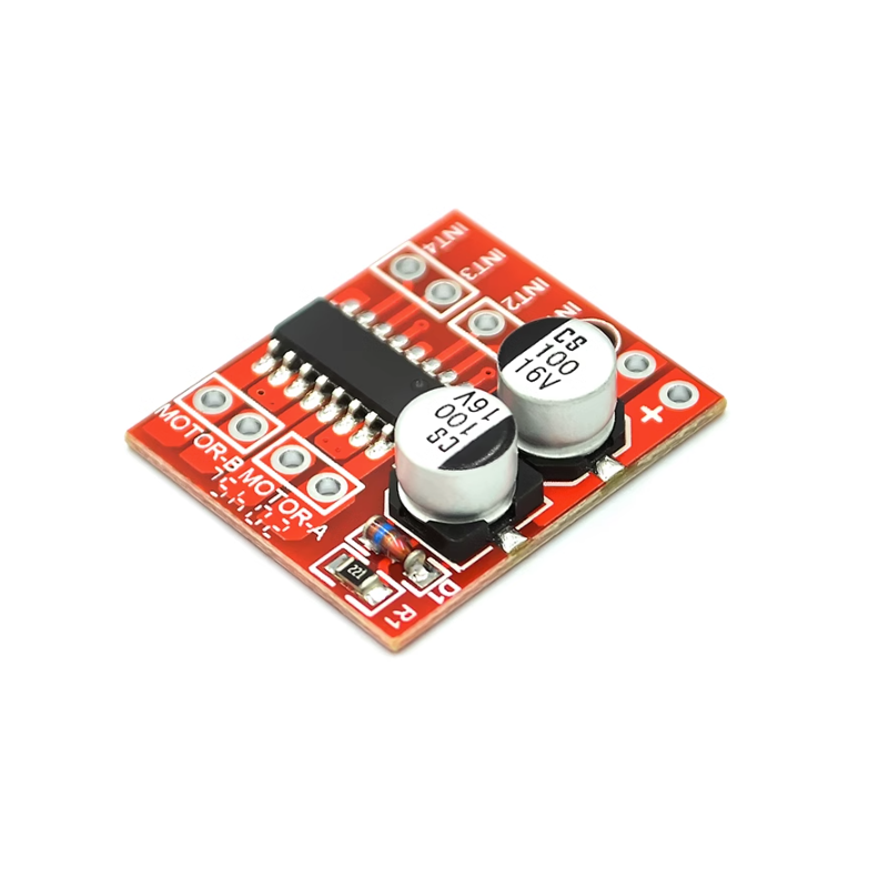 MX1508 L298N Mini 2 Channel DC motor driver module forward and reverse ...