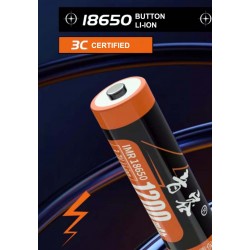 3.7V 1200mAh 18650...