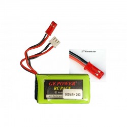 7.4V 900mAH 2S 25C LiPo...