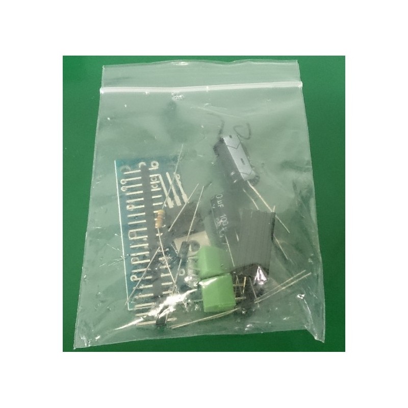12V Regulated Power Supply LM7812 DIY Kit